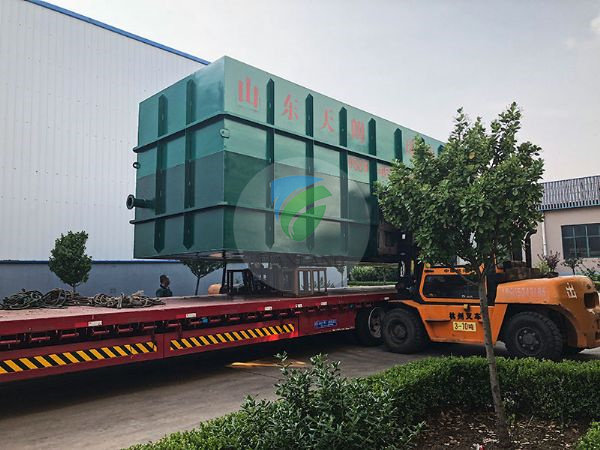 Yancheng buried sewage treatment equipment delivery